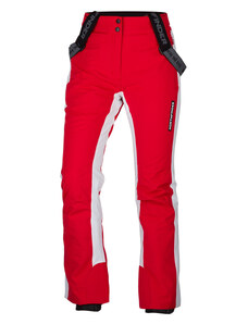 Northfinder Pantaloni schi pentru femei cu softshell 5K/5K JUNE NO-4895SNW redwhite