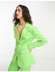 Only blazer co-ord in lime-Green