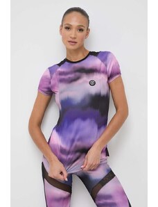 PLEIN SPORT tricou femei, culoarea violet