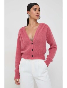 Liviana Conti pulover din amestec de lana femei, culoarea roz