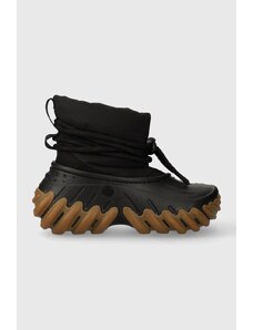 Crocs cizme de iarna Echo Boot culoarea negru, 208716
