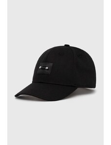 Neil Barrett Neil Barett șapcă TWILL SIX PANELS CAP culoarea negru, cu imprimeu, PBCP320D.V9502.01