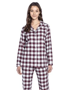 GUASCH Pijama din flanel pentru femei ESTELA