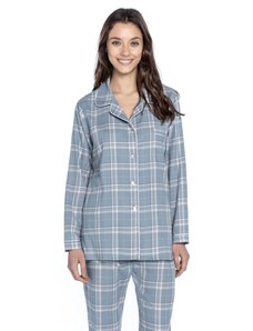 GUASCH Pijama din flanel pentru femei ISSA