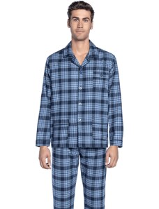 GUASCH Pijamale din flanel pentru bărbați LORENZO