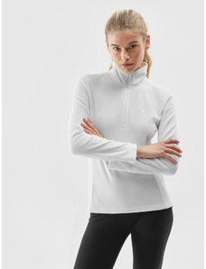4F Lenjerie termoactivă din fleece (bluză) pentru femei - albă - L