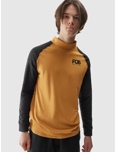 4F Lenjerie termoactivă scămoșată (bluză) pentru bărbați - bej - L