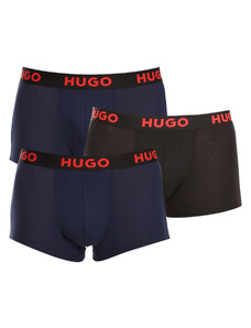3PACK boxeri bărbați HUGO multicolori (50496723 406) L