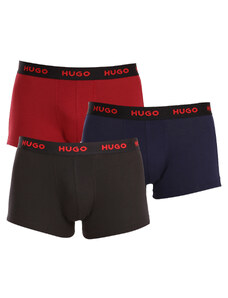 3PACK boxeri bărbați HUGO multicolori (50469766 413) XXL