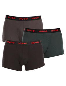 3PACK boxeri bărbați HUGO multicolori (50469766 303) XXL
