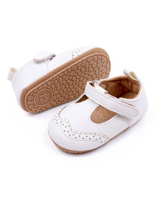SuperBaby Pantofiori albi pentru fetite - Suzy