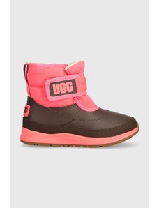 UGG cizme de iarna copii K TANEY WEATHER culoarea roz