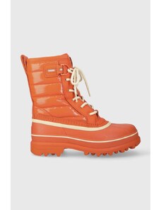 Sorel cizme de iarna CARIBOU ROYAL WP culoarea portocaliu, 2055871
