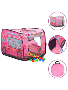 OrlandoKids Cort de joaca pentru copii, roz, 70x112x70 cm