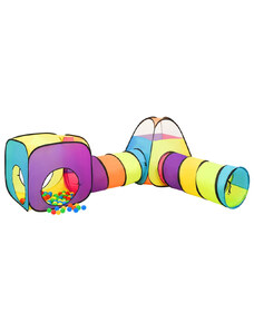 OrlandoKids Cort de joaca pentru copii, 250 bile, multicolor, 190x264x90 cm