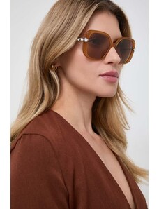 Swarovski ochelari de soare 5679528 MESMERA femei, culoarea bej