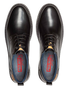 Pantofi barbati Pikolinos Berna M8J-4183C1, piele naturala, negri