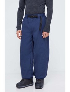 DC pantaloni Primo culoarea albastru marin