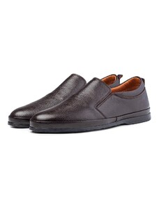 Ducavelli Kaila Genuine Leather Comfort Men's Orthopedic Casual Shoes, Dad Shoes, Orthopedic Shoes, Loaf
