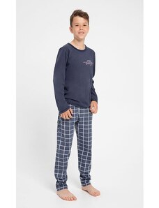 Taro Pijamale pentru băieți Roy albastru