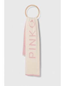 Pinko Up esarfa de lana pentru copii culoarea roz, modelator