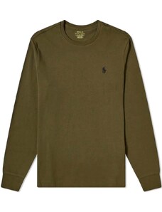 POLO RALPH LAUREN Bluză Lscncmslm5-Long Sleeve-T-Shirt 710671468059 300 green