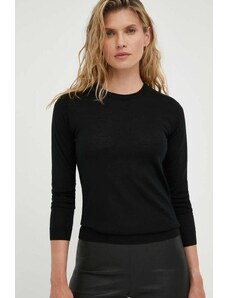 Day Birger et Mikkelsen pulover de lana Annabelle femei, culoarea negru, light