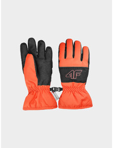 4F Mănuși de schi Thinsulate pentru băieți - portocalii - L