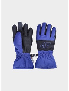 4F Mănuși de schi Thinsulate pentru băieți - albastre - L