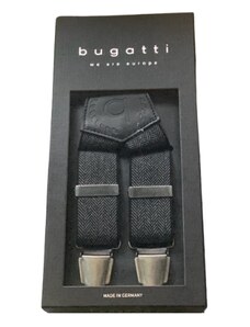 Bretele barbati Bugatti, 6785, 120cm, nege