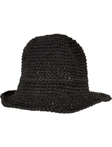 Urban Classics Accessoires Braid Bast Bucket Hat Black