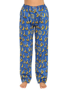 Pantaloni damă pentru dormit Styx banane (DKD1359) XL