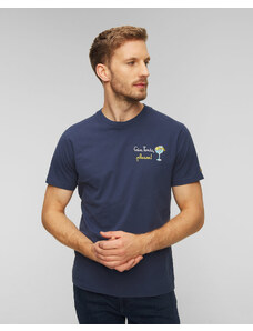 Tricou pentru bărbați MC2 Saint Barth Arnott - albastru marin