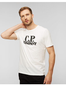 CP Company Tricoul alb pentru bărbați C.P. Company