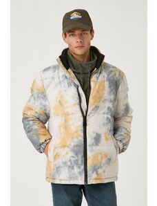Jachetă Koton pentru bărbați cu model gri