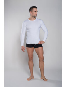 Italian Fashion Long Sleeve Paco T-Shirt - White