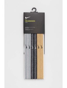 Nike bentite pentru cap 6-pack culoarea gri