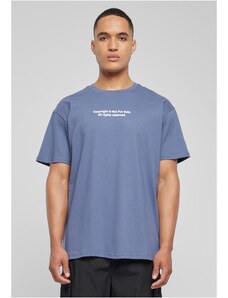 MT Upscale Oversize T-shirt with fingerprints, vintage blue