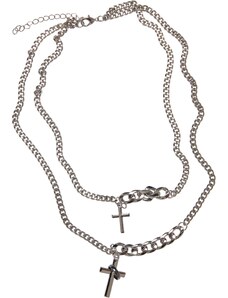 Urban Classics Accessoires Necklace with various chains - silver colors
