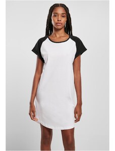 UC Ladies Women's T-shirt with contrasting raglan white/black