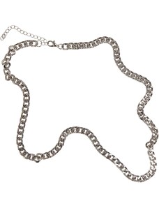 Urban Classics Accessoires Long Basic Chain Necklace - Silver Color