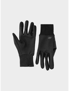 4F Mănuși softshell Touch Screen unisex - negre - M