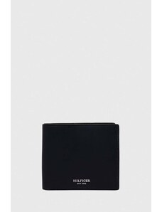 Tommy Hilfiger portofel de piele bărbați, culoarea bleumarin AM0AM11866
