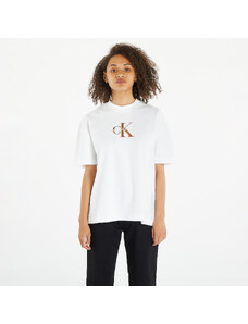 Tricou pentru femei Calvin Klein Jeans Cotton Monogram T-Shirt Bright White