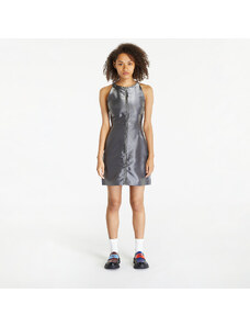 Rochie Calvin Klein Jeans Liquid Metal Zip-Through Dress Liquid Metal