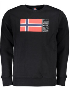 Norway Bluza barbati cu imprimeu cu logo negru