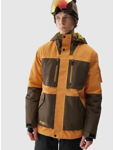 4F Geacă de snowboard membrana 15000 pentru bărbați - portocalie - 3XL