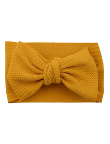 bebek Bentita pentru fetite, handmade, soft touch, oversize - Dark Yellow