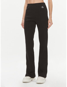Pantaloni din material Calvin Klein Jeans