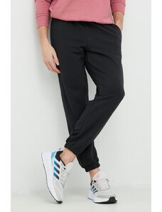 adidas pantaloni de trening bărbați, culoarea negru, uni IC9770